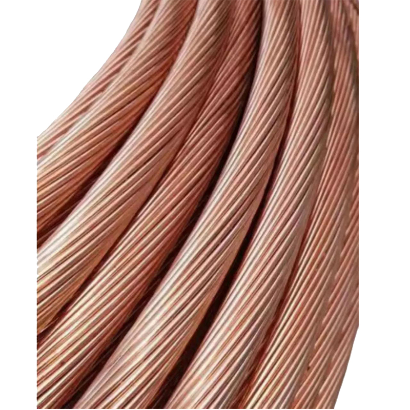Cable trenzado de cobre de puesta a tierra