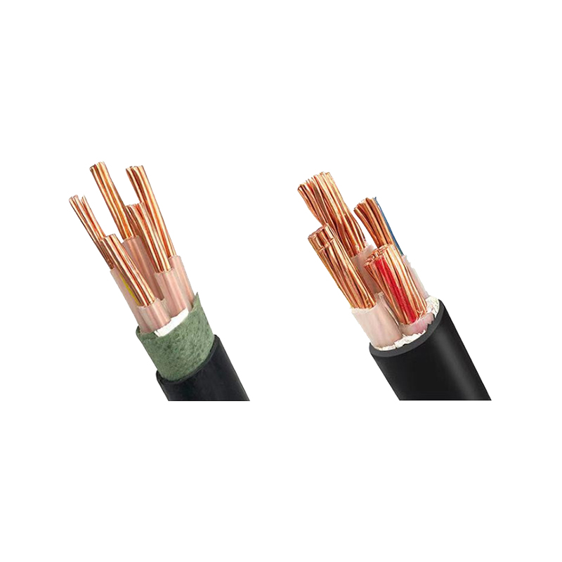 Cable de alimentación de cobre eléctrico con aislamiento XLPE de PVC